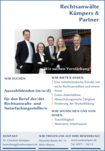 Auszubildende (m/w/d) gesucht!