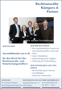 Auszubildende (m/w/d) gesucht!
